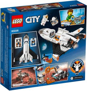 LEGO City 60226 - Shuttle di Ricerca su Marte