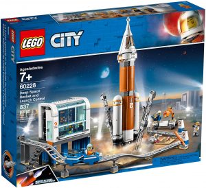 LEGO City 60228 - Razzo Spaziale e Centro Di Controllo