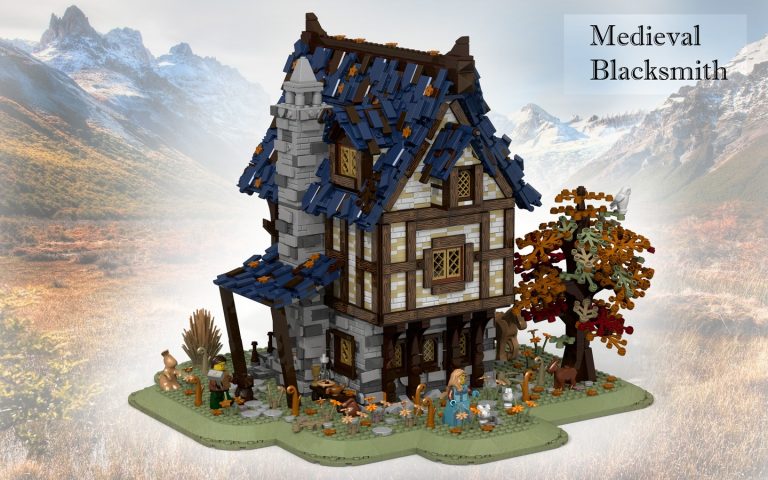 LEGO Ideas: Medieval Blacksmith Raggiunge i 10.000 Sostenitori