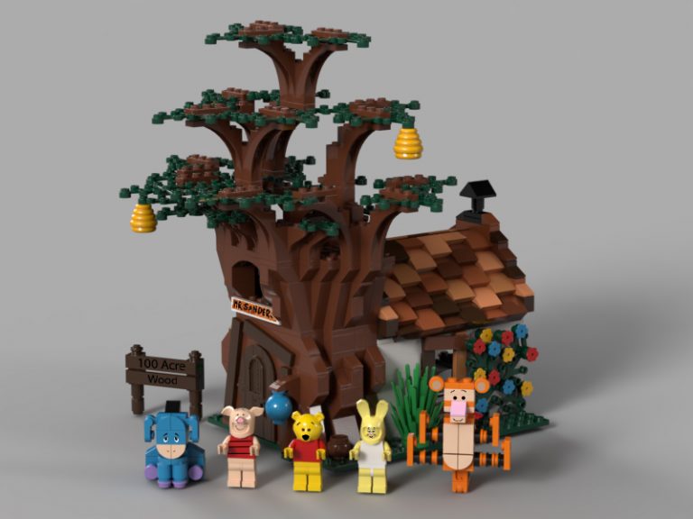 LEGO Ideas: Winnie the Pooh Raggiunge i 10.000 Sostenitori