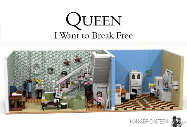 LEGO Ideas Queen I Want to Break Free