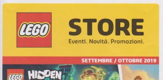 Promozioni LEGO Store Italia Settembre Ottobre 2019