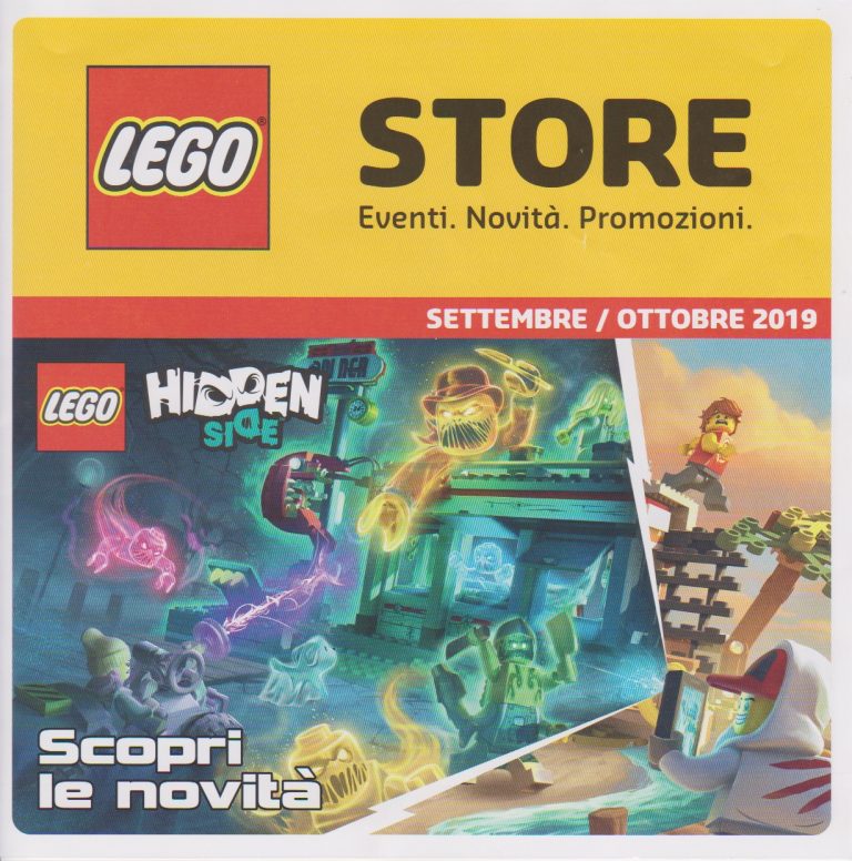 Promozioni LEGO Store Italia Settembre Ottobre 2019