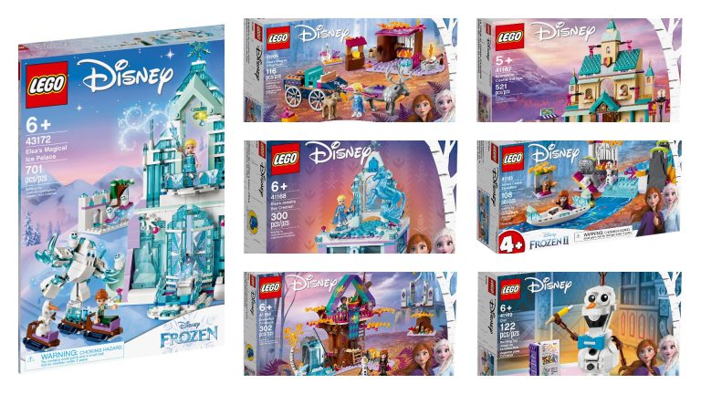 Disponibili i set LEGO Disney Frozen 2