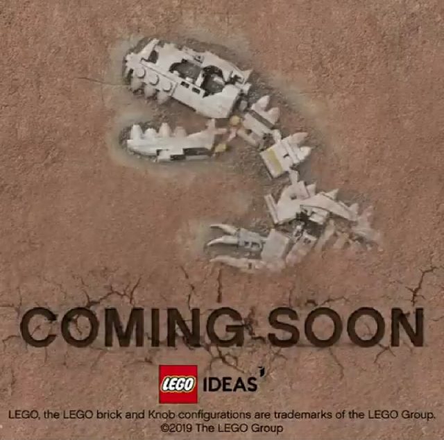 LEGO Ideas Dinosaurs Fossils Skeletons teaser