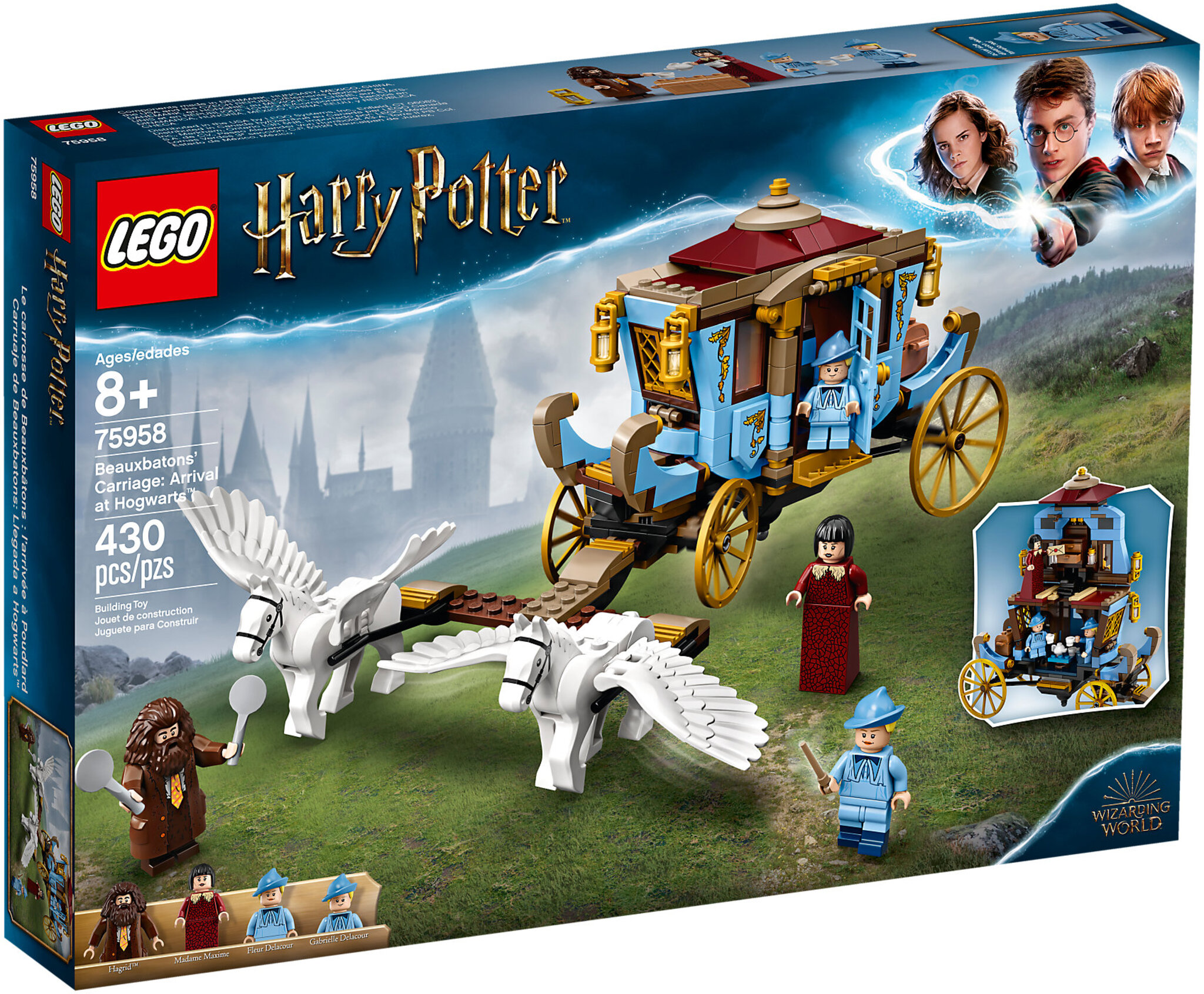 La Carrozza di Beauxbatons- arrivo a Hogwarts (75958)