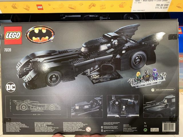 LEGO Batman 1989 Batmobile (76139) all'areoporto di billund