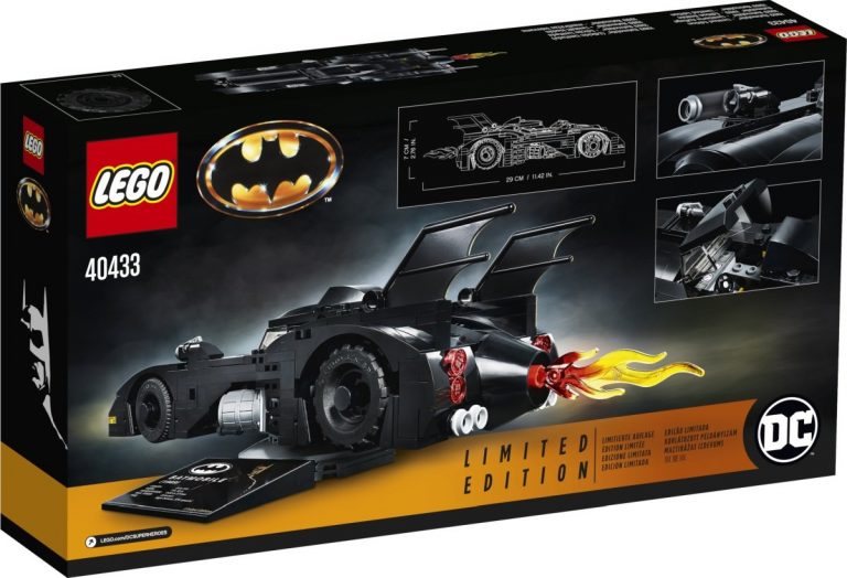 LEGO Batman 1989 Batmobile – Limited Edition (40433) le Immagini Ufficiali