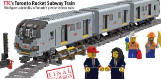 LEGO Ideas Toronto Rocket Subway Train