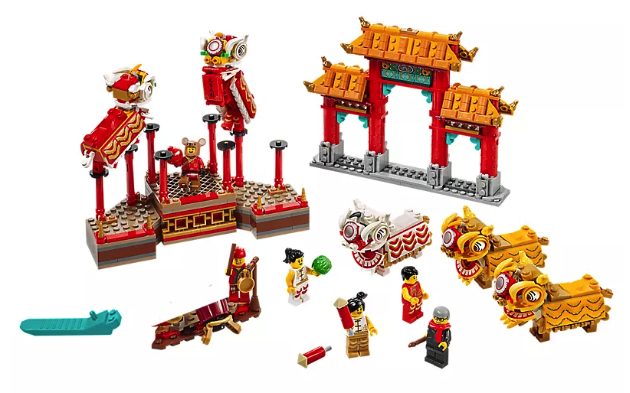 Set LEGO danza del leone