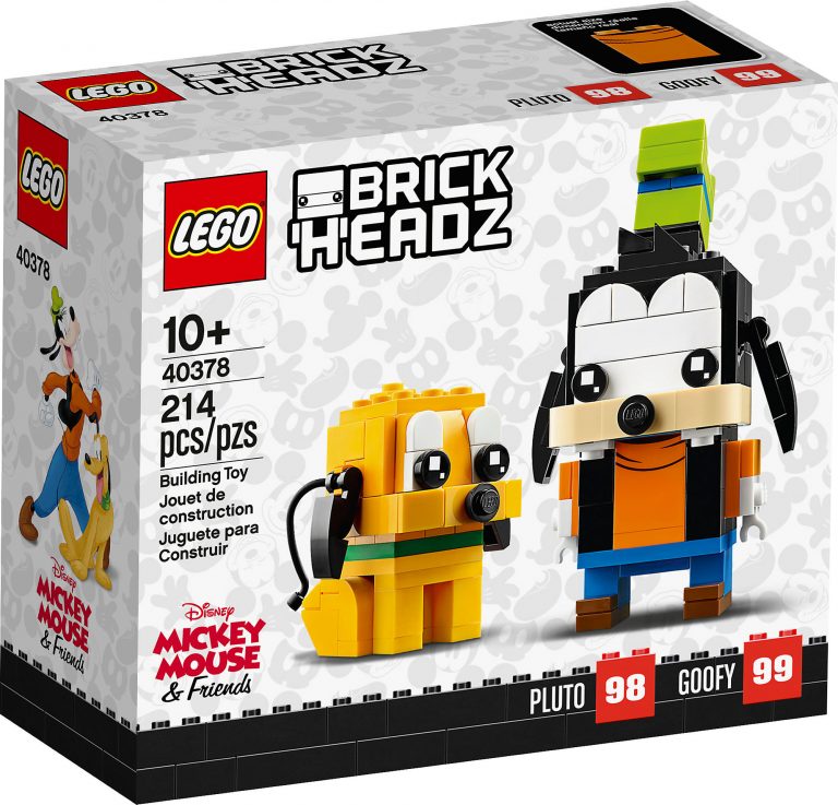 Rivelati due Nuovi set LEGO Disney BrickHeadz: Pippo, Pluto e Paperino!