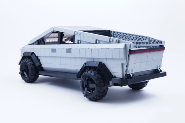 Tesla Cybertruck LEGO ideas retro