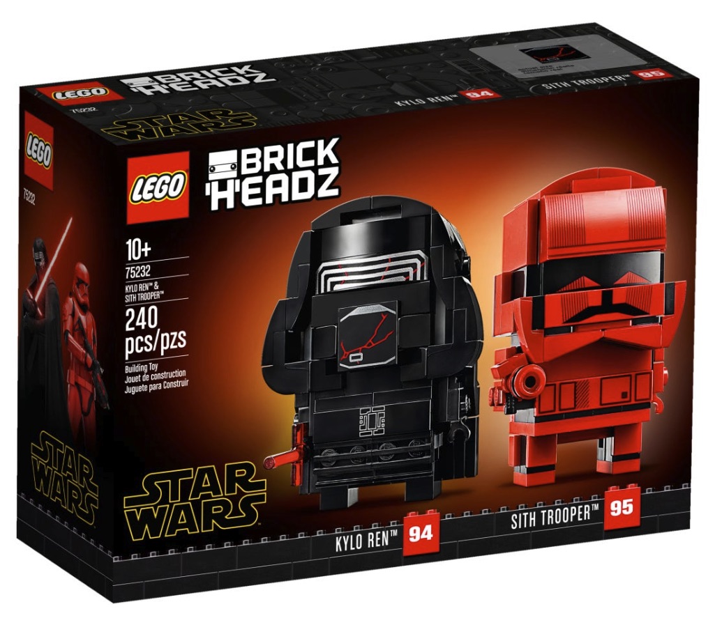 LEGO BrickHeadz Kylo Ren e Sith Trooper (75232)