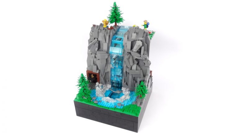 LEGO Ideas: Working Waterfall Raggiunge 10.000 Sostenitori