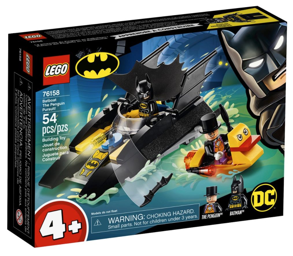 LEGO Duplo Dc Comics - All'Inseguimento del Pinguino con la Bat-barca! (76158)