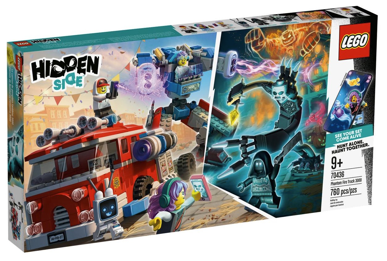 LEGO Hidden Side - Camion dei pompieri Phantom 3000 (70436)