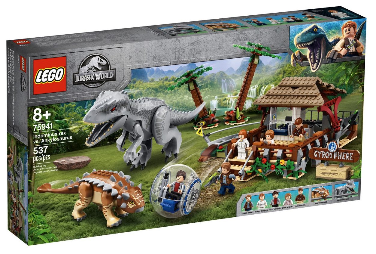 LEGO Jurassic World - Indominus Rex contro Ankylosaurus​ (75941)