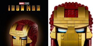 Rivelato il Casco LEGO Marvel Avengers Iron Man Helmet (76165