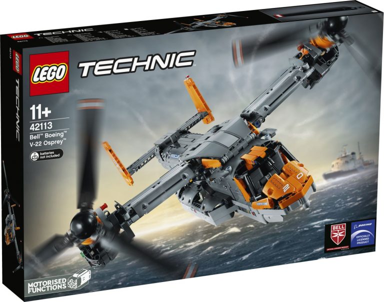 LEGO Rilascia l’Annuncio Ufficiale Riguardo la Cancellazione del set LEGO Technic Bell Boeing V-22 Osprey (42113)