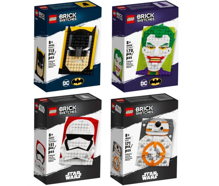 LEGO Brick Sketches: le Immagini Ufficiali