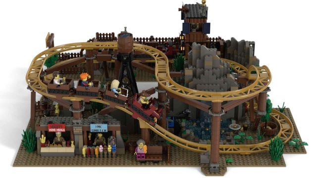 Gold Rush Mine Train Roller Coaster