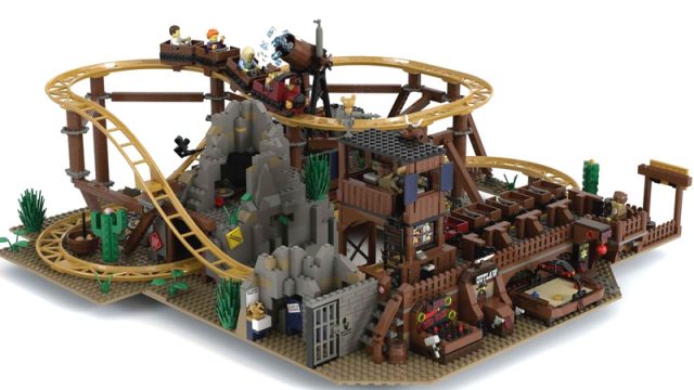 Gold Rush Mine Train Roller Coaster