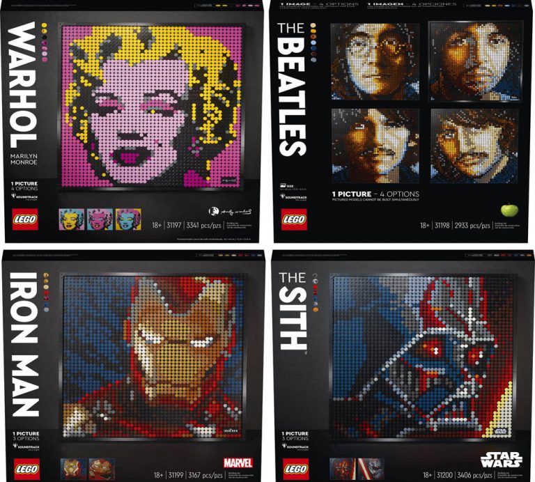 Annunciati Ufficialmente i Nuovi Sets LEGO Art