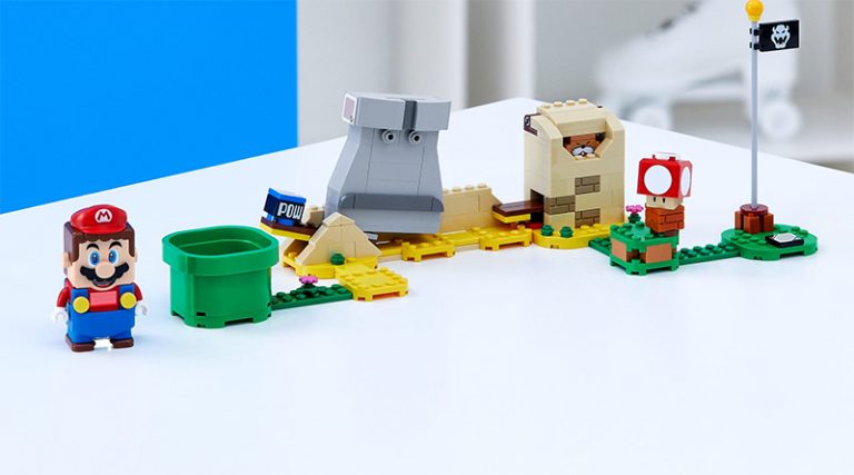 Il set LEGO Super Mario Monty Mole & Super Mushroom Expansion Set (40414) Sarà in Omaggio