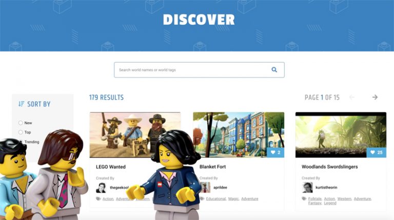 Annunciata Ufficialmente la Piattaforma LEGO World Builder