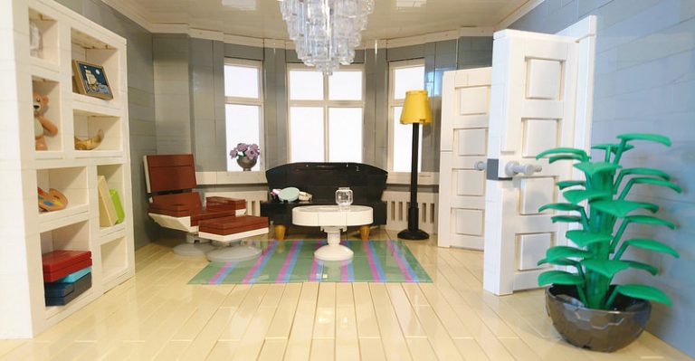 Idee di Interior Design con i Mattoncini LEGO