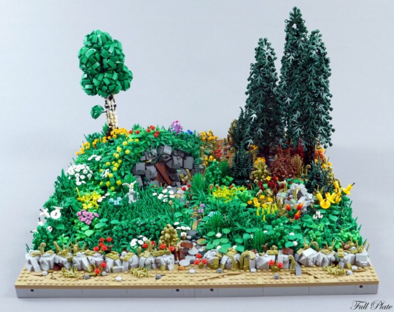 Paesaggi Naturali Resi alla Perfezione con i Mattoncini LEGO