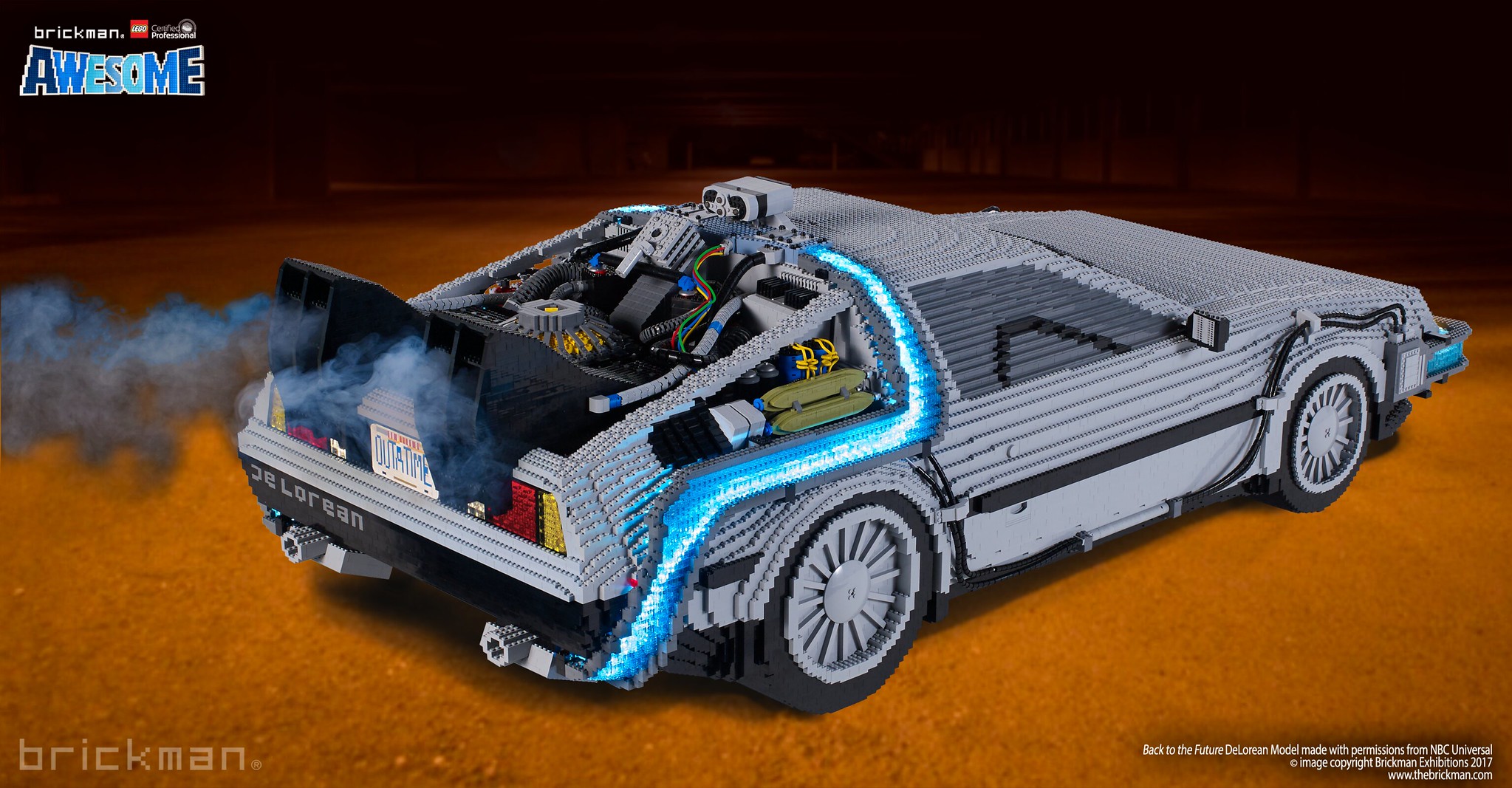 La Più Grande DeLorean Mai Vista Costruita con i Mattoncini LEGO - Mattonito