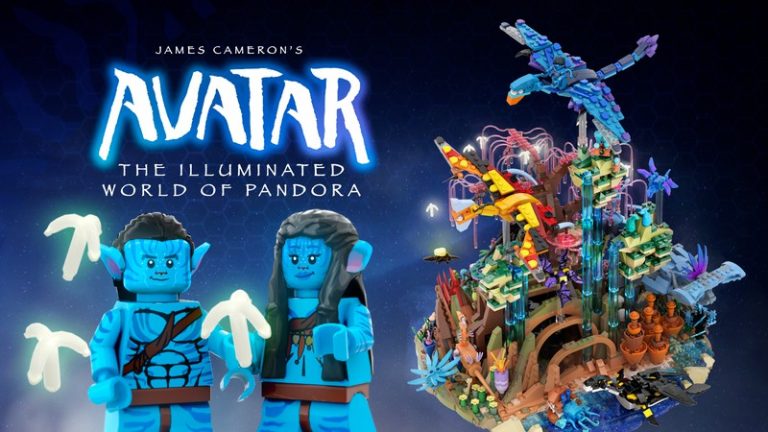 LEGO Ideas: Avatar – The Illuminated World of Pandora Raggiunge 10.000 Sostenitori