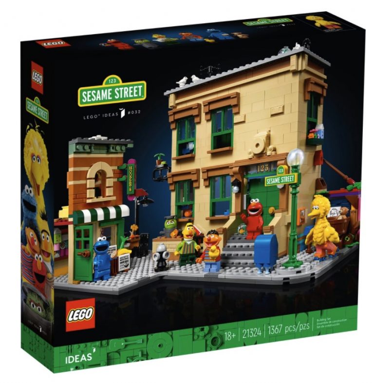 Disponibile il set LEGO Ideas 123 Sesame Street (21324)