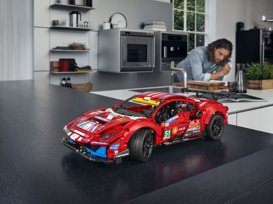 Lego ferrari 488 gte