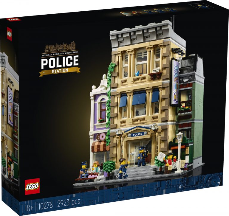 LEGO Rivela il Nuovo Edificio Modulare: la Stazione di Polizia (10278)