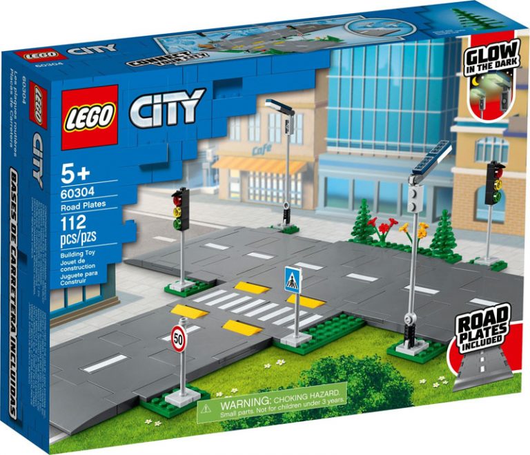 Tutti i Dettagli delle Nuove Strade LEGO City Piattaforme Stradali (60304)