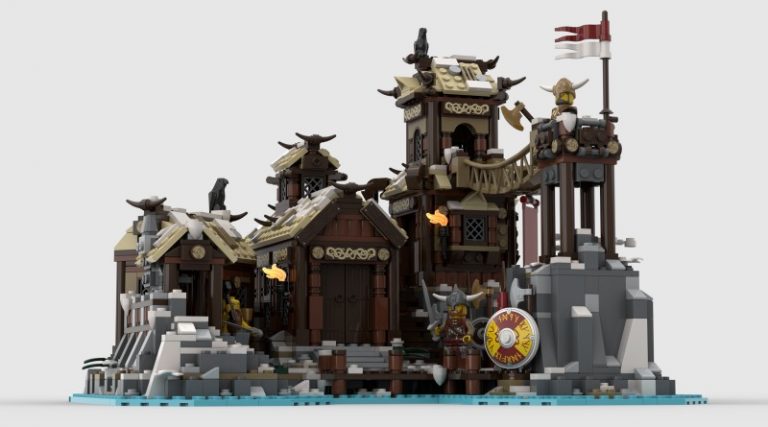 LEGO Ideas: Viking Village Raggiunge 10.000 Sostenitori