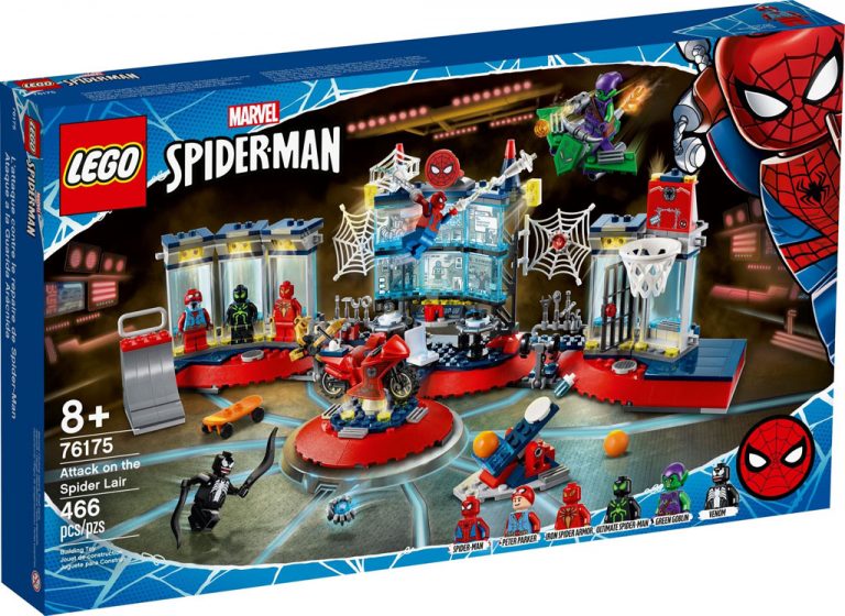 LEGO Marvel Attack on the Spider Lair (76175) le Immagini Ufficiali