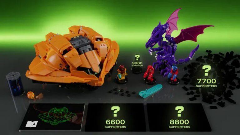 LEGO Ideas: Metroid – Samus Aran’s Gunship Raggiunge 10.000 Sostenitori