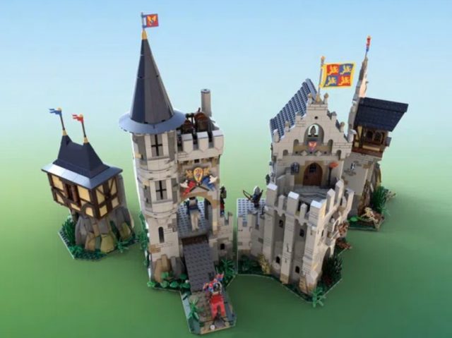 Castle of Lord Afol and the Black Knights