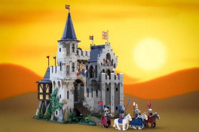Castle of Lord Afol and the Black Knights