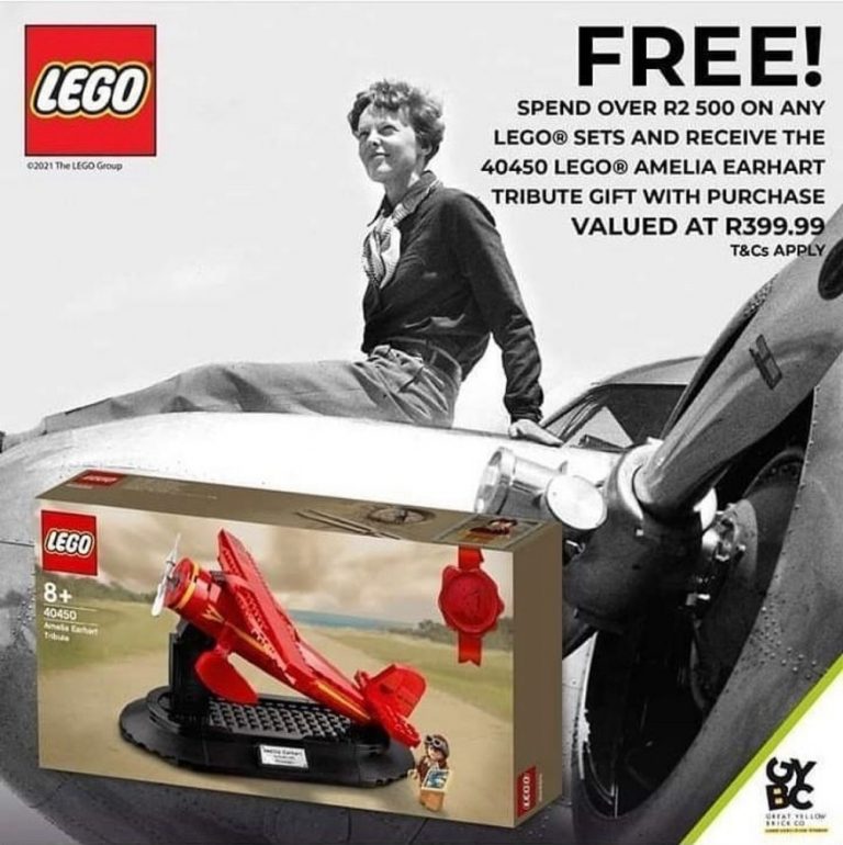 La Prima Immagine del set LEGO Amelia Earhart Tribute (40450)