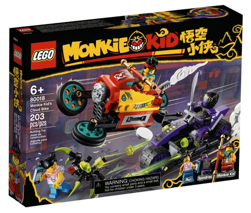 LEGO Monkie Kid 80018 - Cloud Bike di Monkie Kid