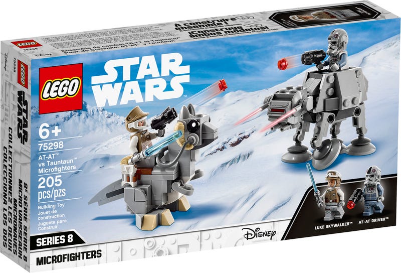 LEGO-Star-Wars-AT-AT-vs-Tauntaun-Microfighters-75298