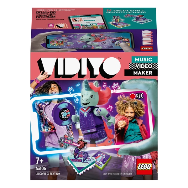LEGO-VIDIYO-Unicorn-DJ-Beatbox-43106