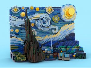 LEGO-Ideas-Vincent-van-Gogh-The-Starry-Night