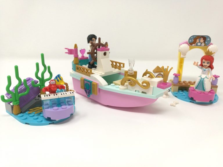 Recensione LEGO Disney 43191 – La barca della festa di Ariel