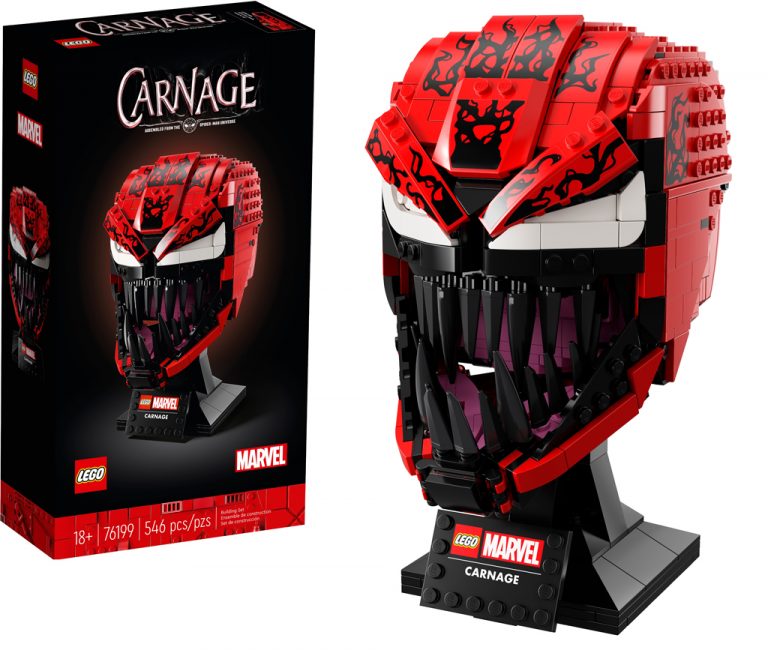 In Arrivo il Casco LEGO Marvel di Carnage (76199)