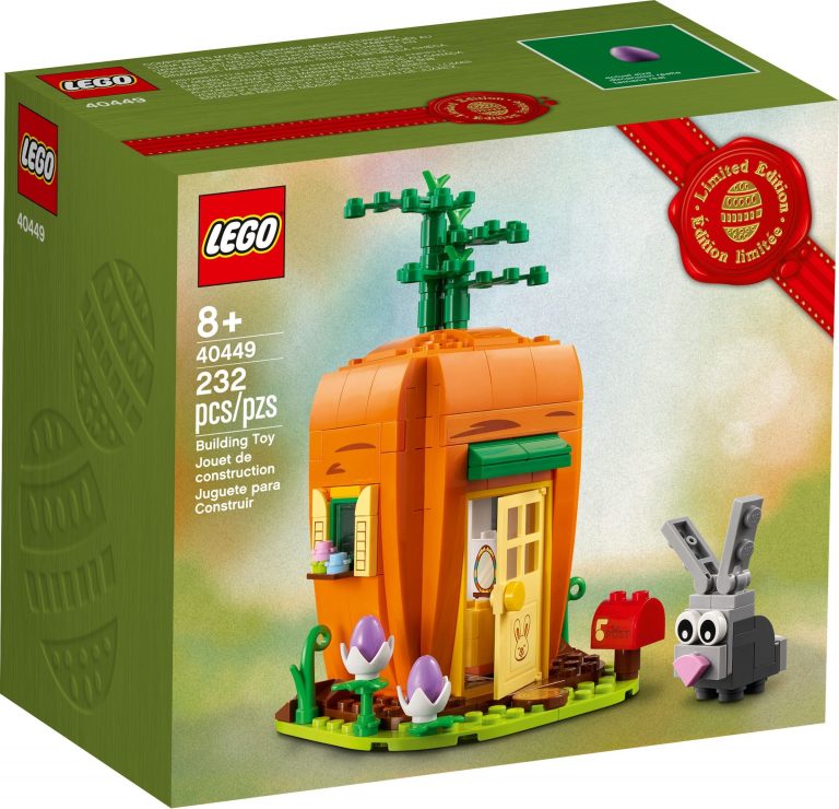 Le Immagini Ufficiali del set LEGO Stagionale Easter Bunny’s Carrot House (40449)